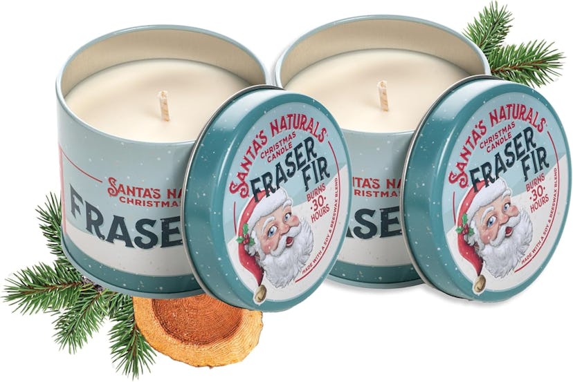 Santa's Naturals Fraser Fir Christmas Candles