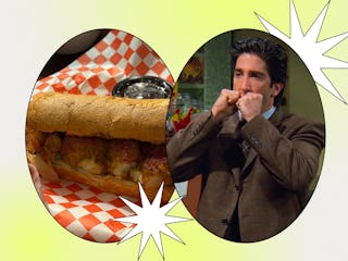I tried Ross' Moist Maker leftover Thanksgiving sandwich from 'Friends.'