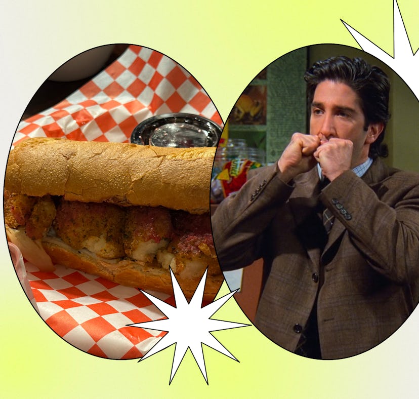 I tried Ross' Moist Maker leftover Thanksgiving sandwich from 'Friends.'