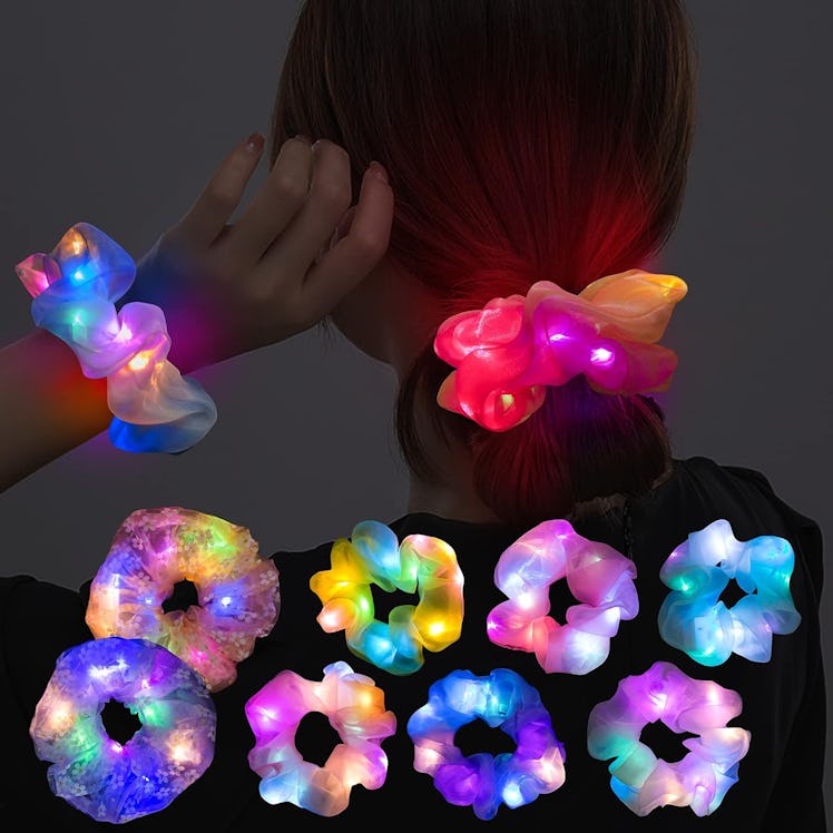 POZILAN Store LED Scrunchies (8-Pack)