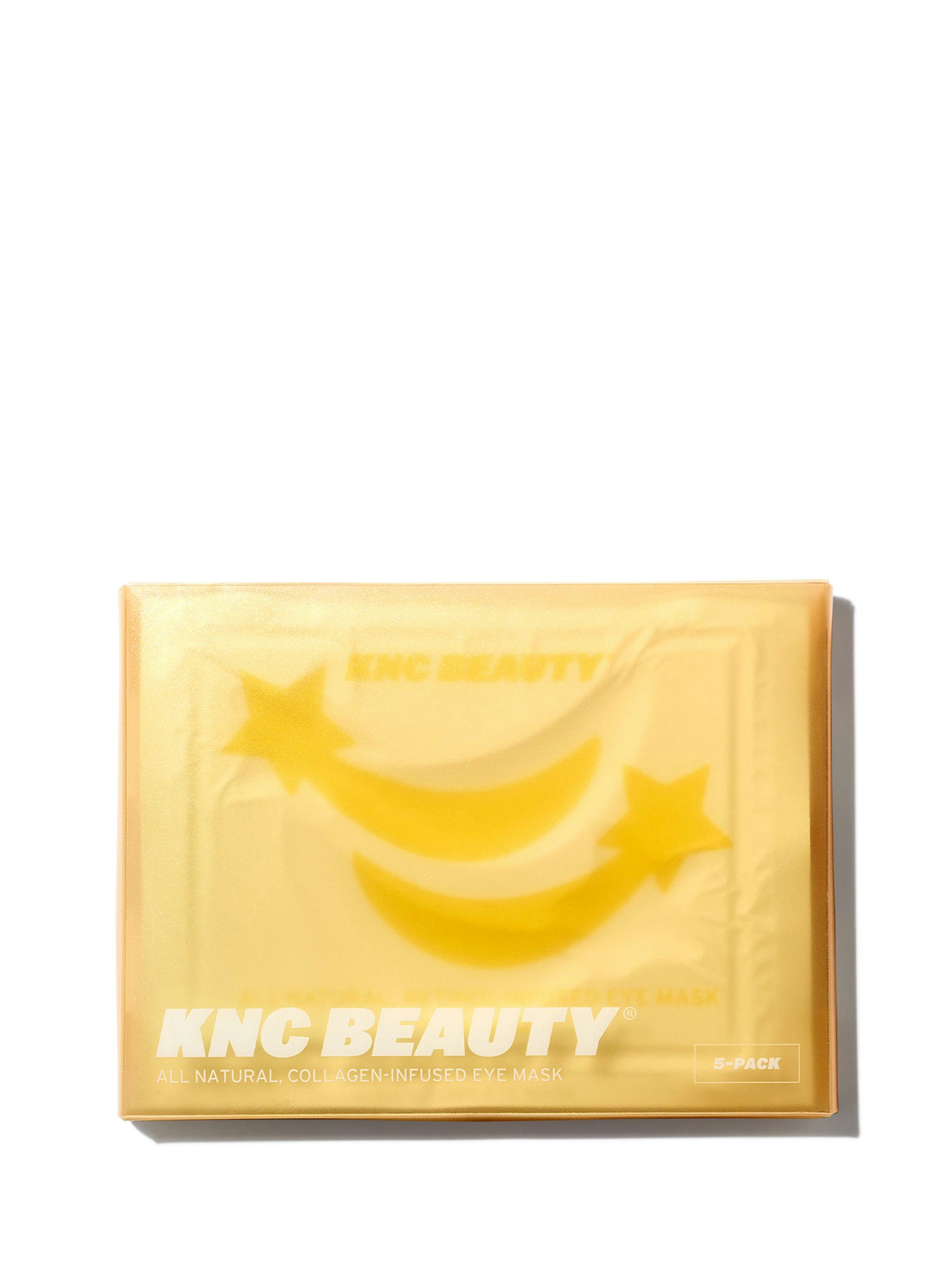 KNC Beauty Star Eye Mask in yellow packaging.