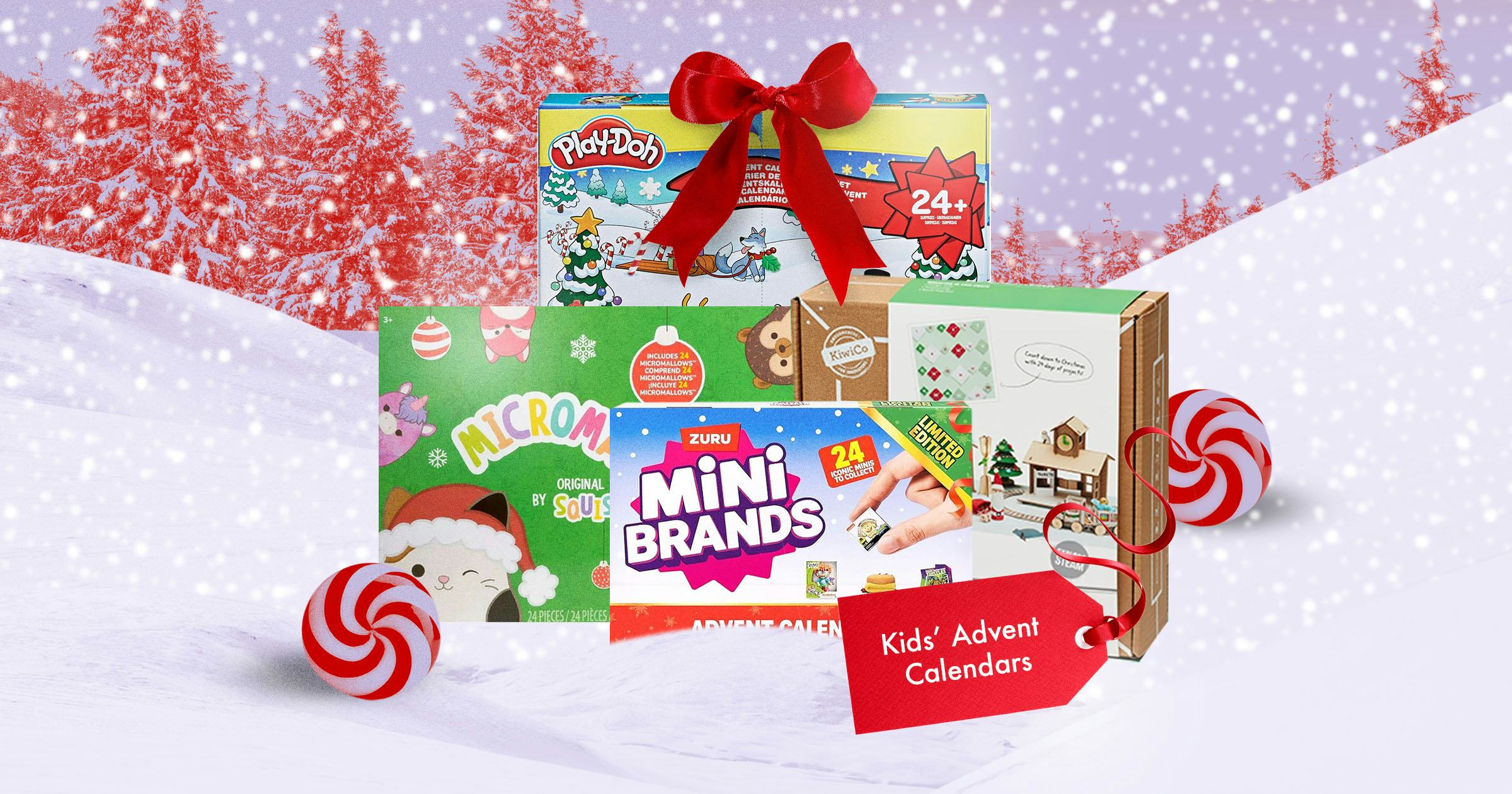 Play-Doh Holiday Advent Calendar - 24 Days Of Crafts For Kids 3+