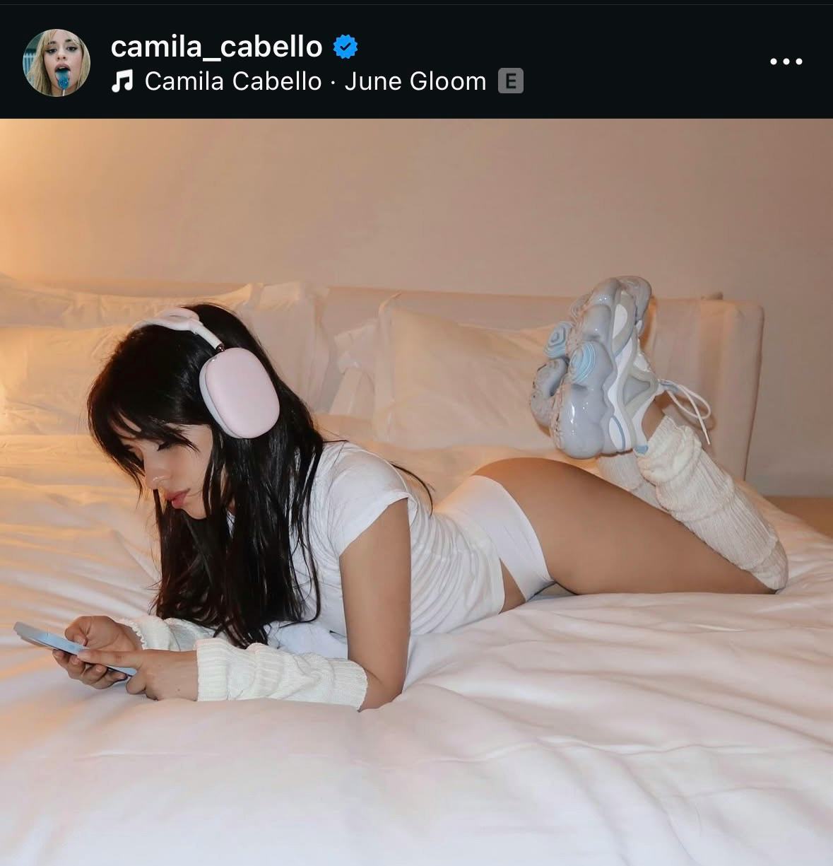 Camila Cabello Wore Tighty-Whities With Ballerina-Core Staples