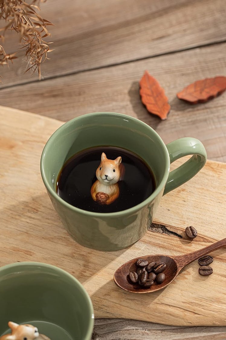 DIHOclub Squirrel Ceramic Cup