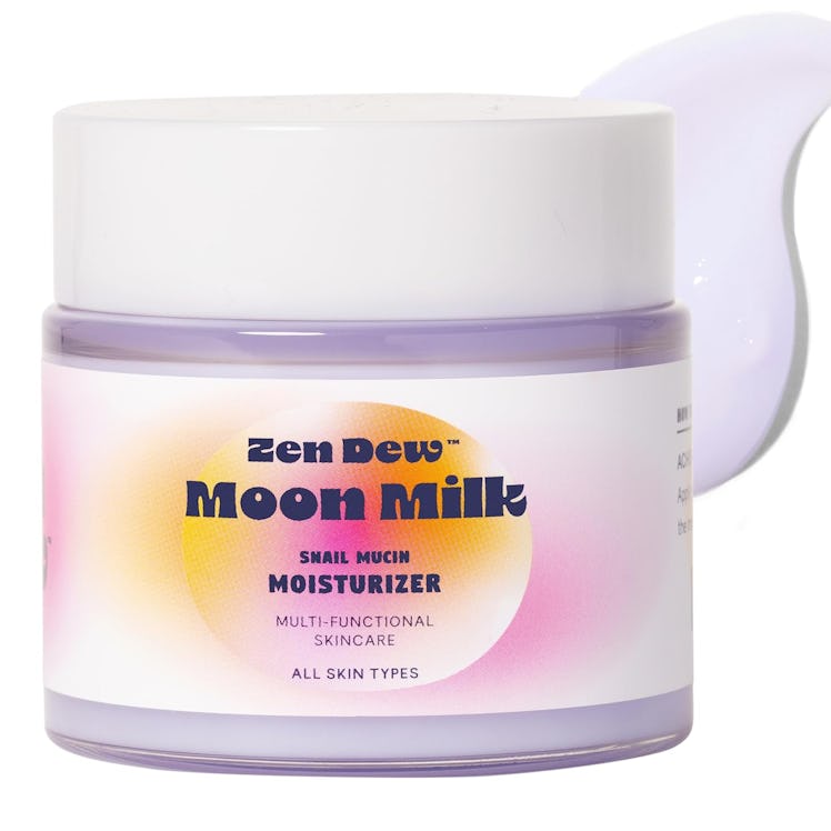 Zen Dew Moon Milk Snail Mucin Moisturizer, 3.52 Oz.