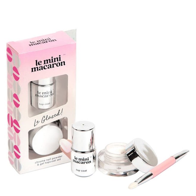 Le Mini Macaron Le Glazed! Chrome Nail Powder Set