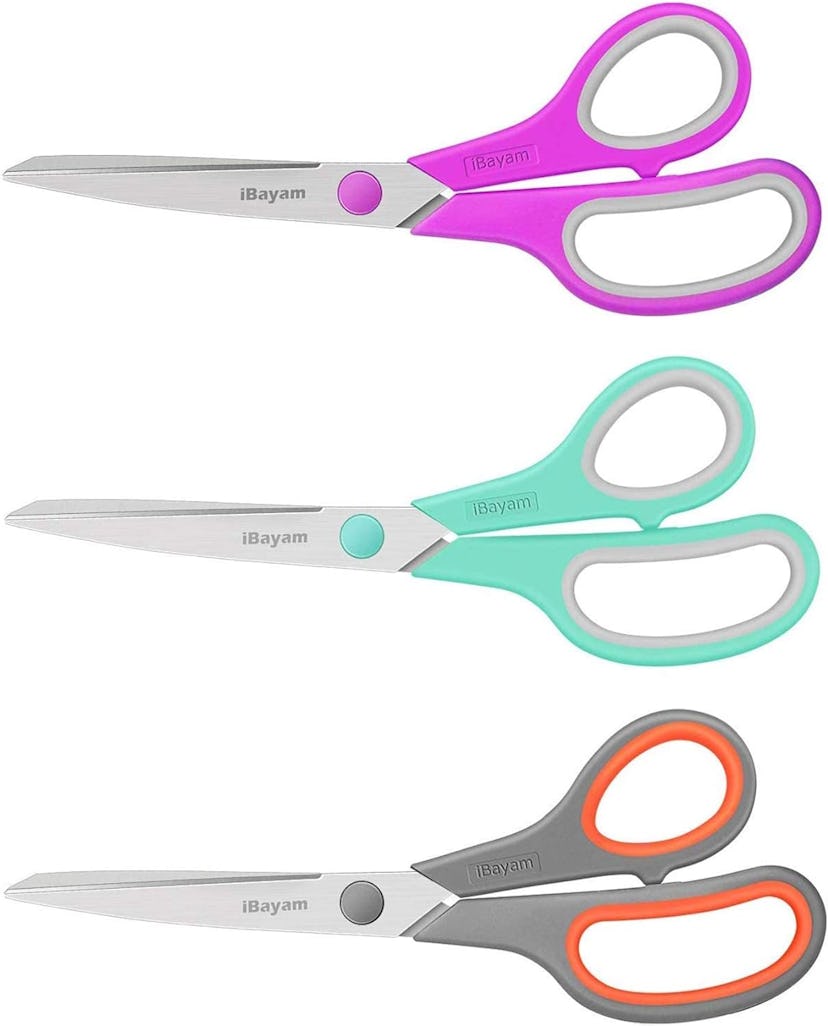 iBayam All-Purpose Scissors (3-Pack)