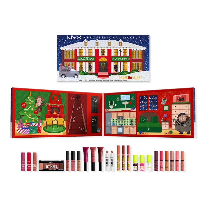 Nyx Limited Edition Home Alone Kevin's House 24 Piece Advent Calendar Holiday Gift