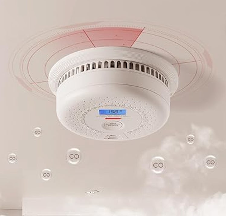 X-Sense Smoke Detector Carbon Monoxide Detector Combo