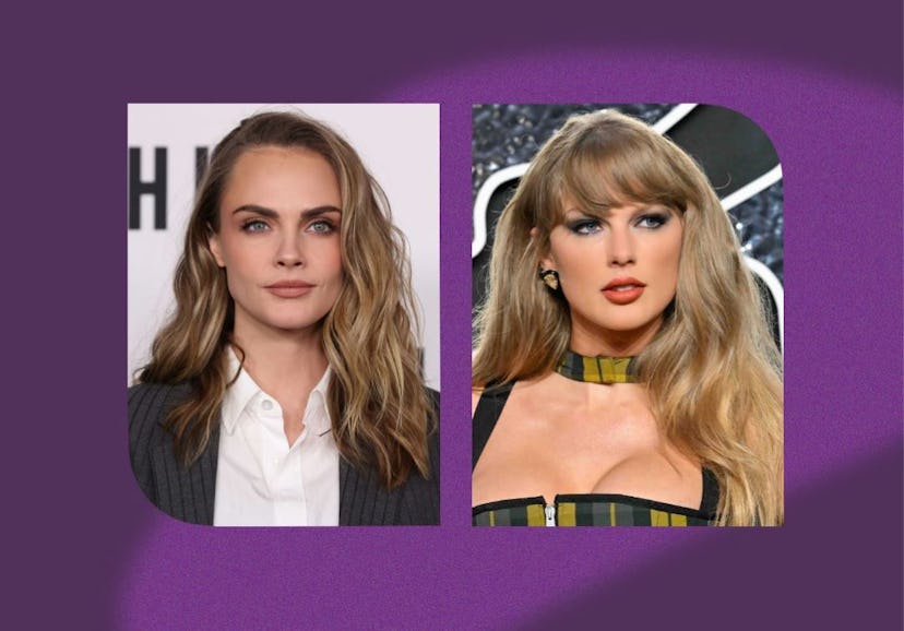 Cara Delevingne opened up about living with Taylor Swift.
