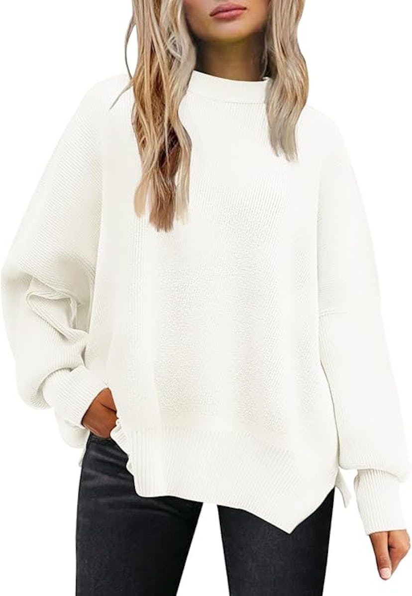 LILLUSORY Oversized Batwing Sweater