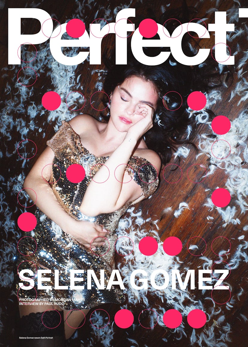 Selena Gomez’s gold mini-dress