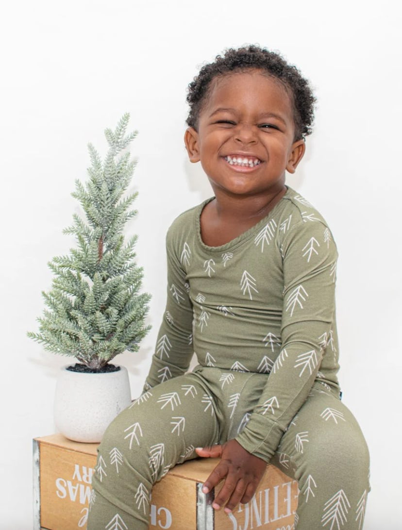 Holiday Tree Kids' Two-Piece Pajama Set