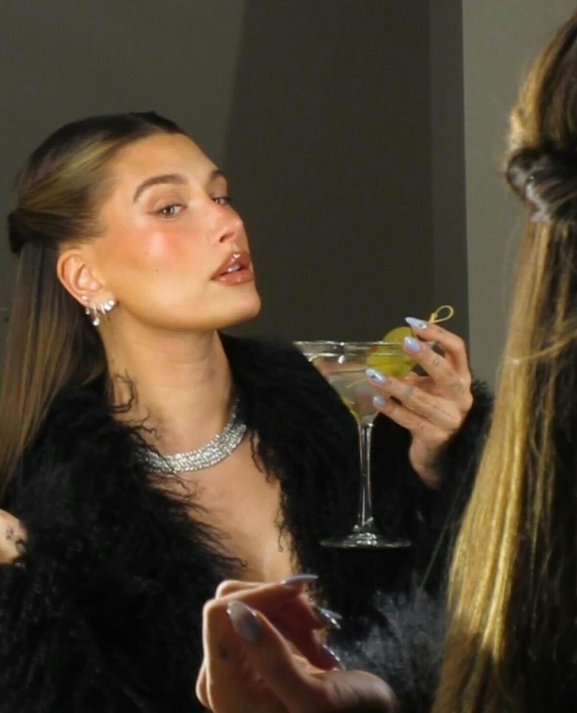 Hailey Bieber’s Ultra-Plunging Plunging Birthday ‘Fit Forgot The Pants