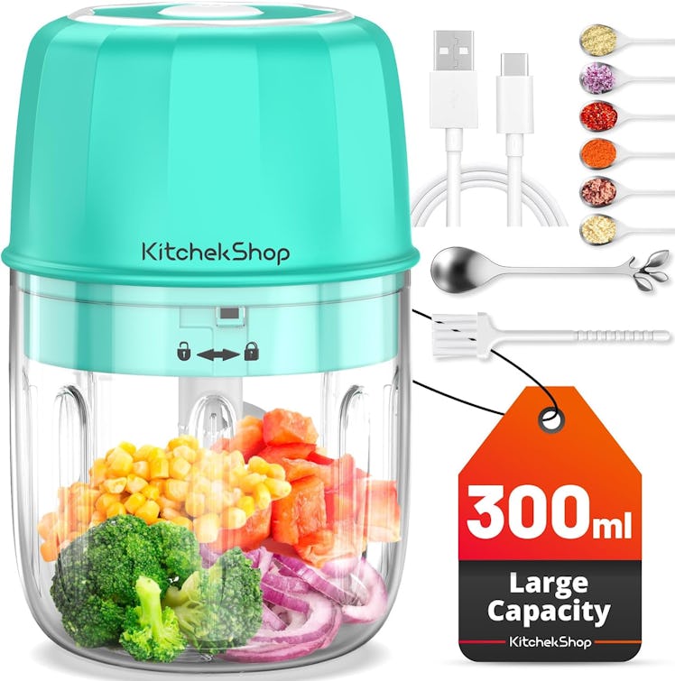 KitchekShop Cordless Mini Food Processor