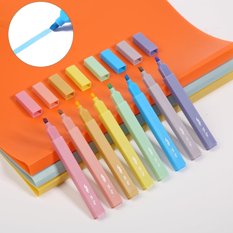 Mr. Pen Aesthetic Highlighters (Set of 8)