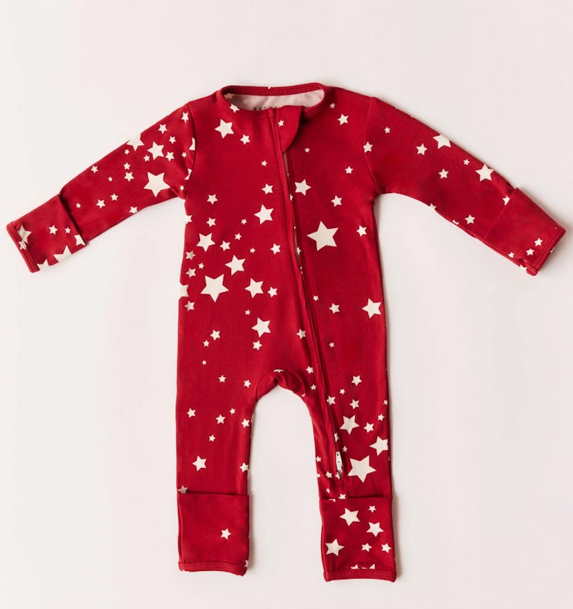 One Piece Toddler Red Star PJ Set