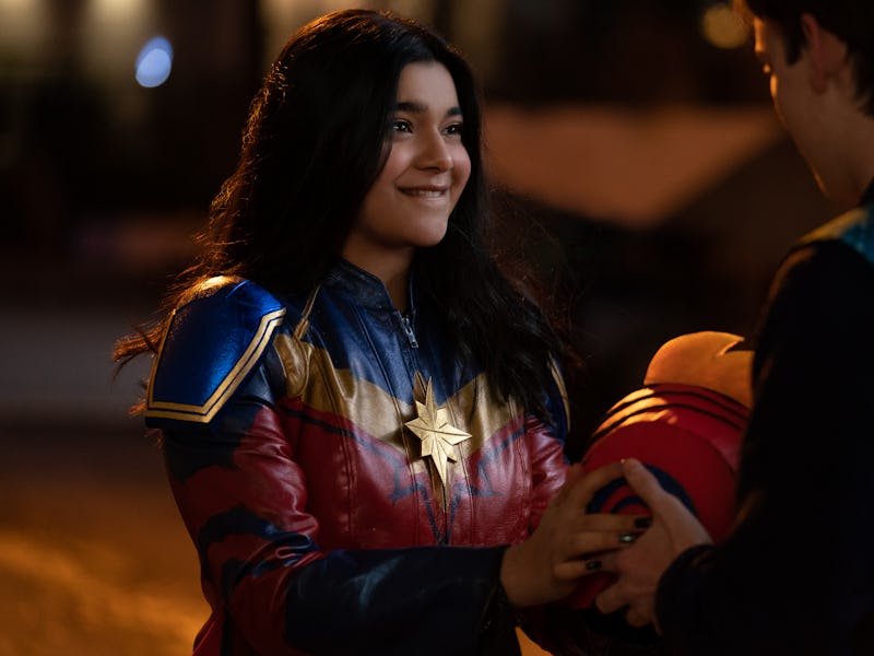 Ima Vellani as Kamala Khan/Ms. Marvel in Ms. Marvel