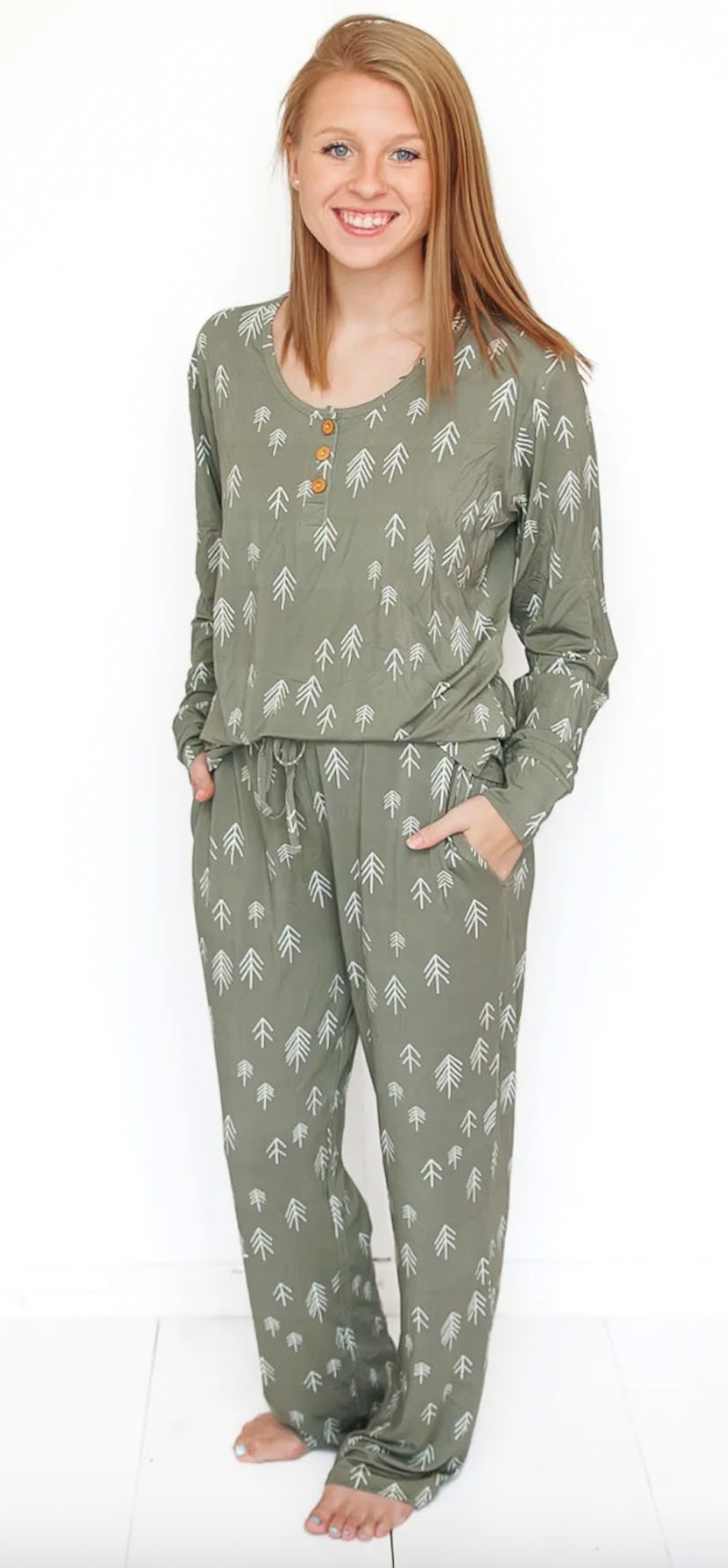 Holiday Trees Women's Pajama Set