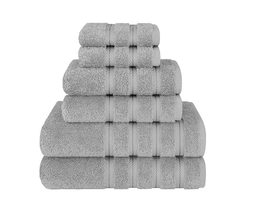 Soft Linen 6 Piece Towel Set