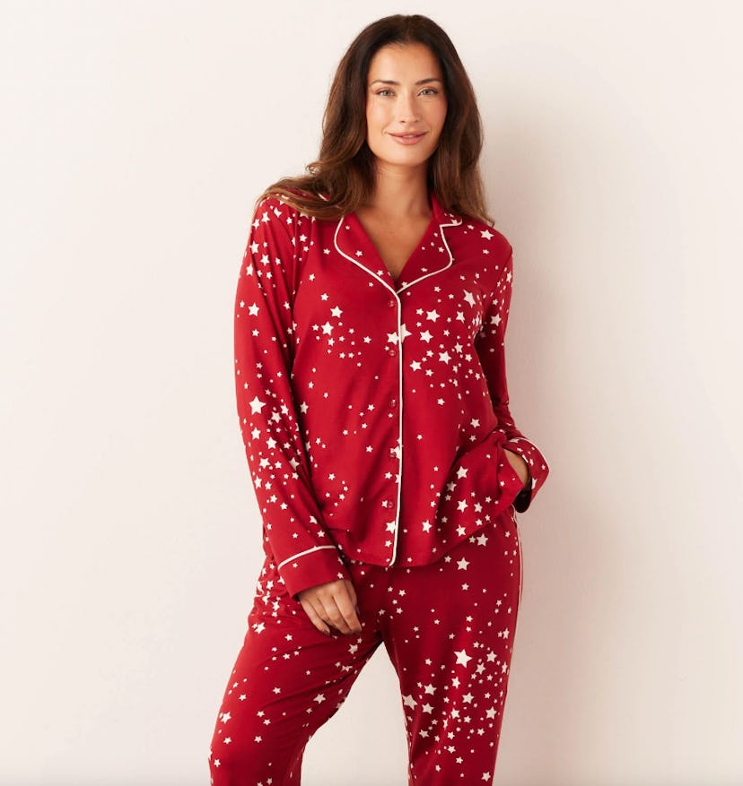 Mason Grey Red Star Winter PJ Set