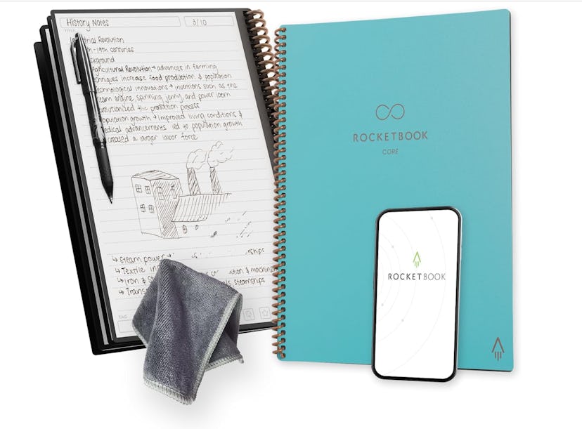 Rocketbook Core Reusable Spiral Notebook