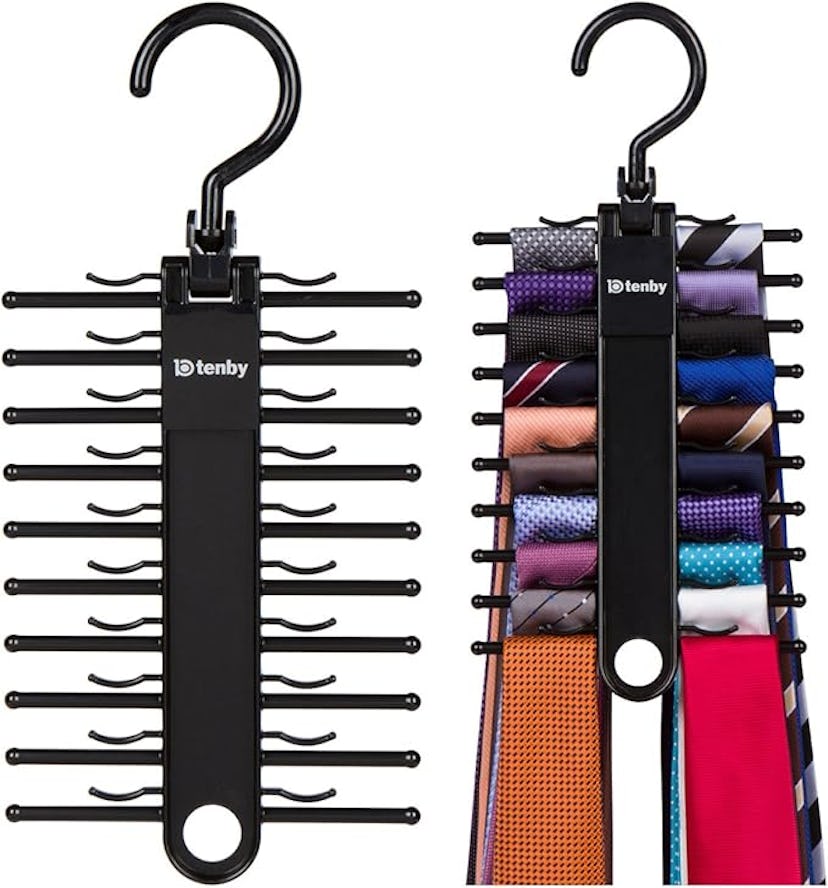 Tenby Living Tie Rack Hanger (2-Pack)