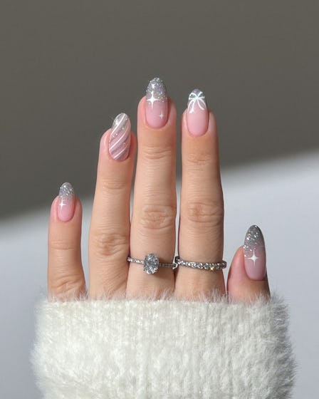 Glitter Nails