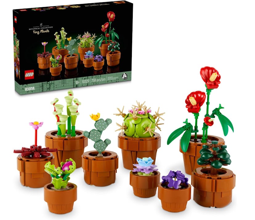 LEGO Icons Tiny Plants Set (758 Pieces)