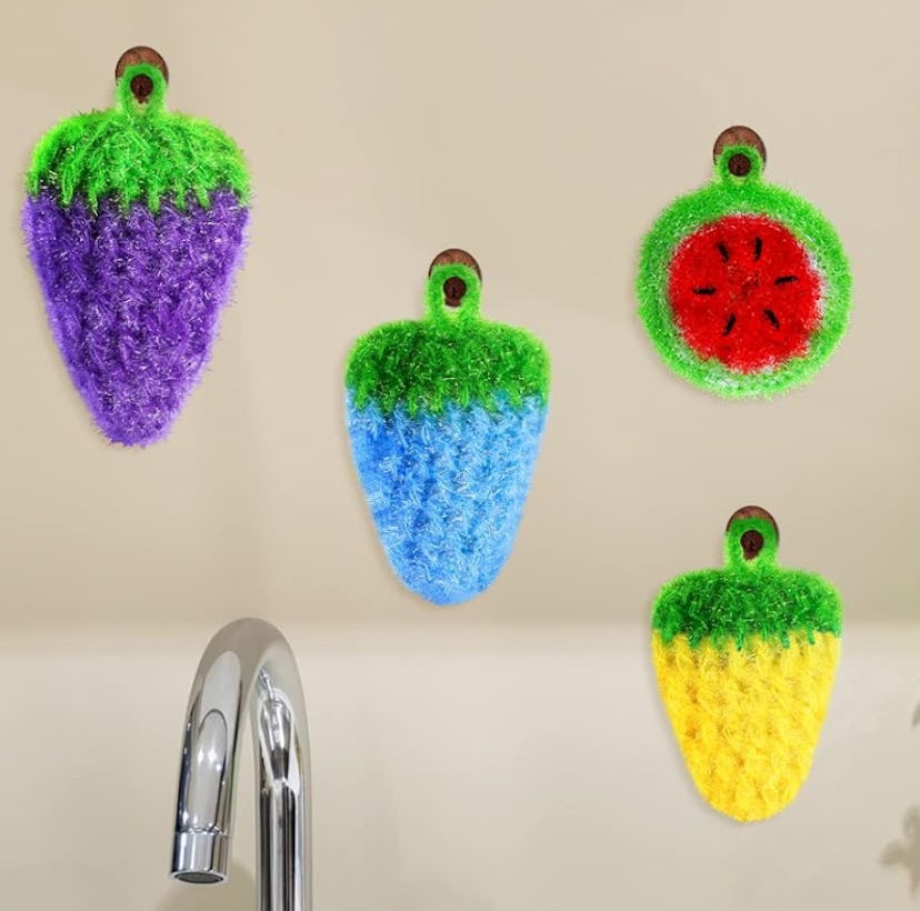 Vesici Fruit Dish Scrubber (10-Pack)