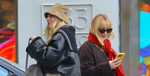 Jennifer Lawrence & Sienna Miller friendship style