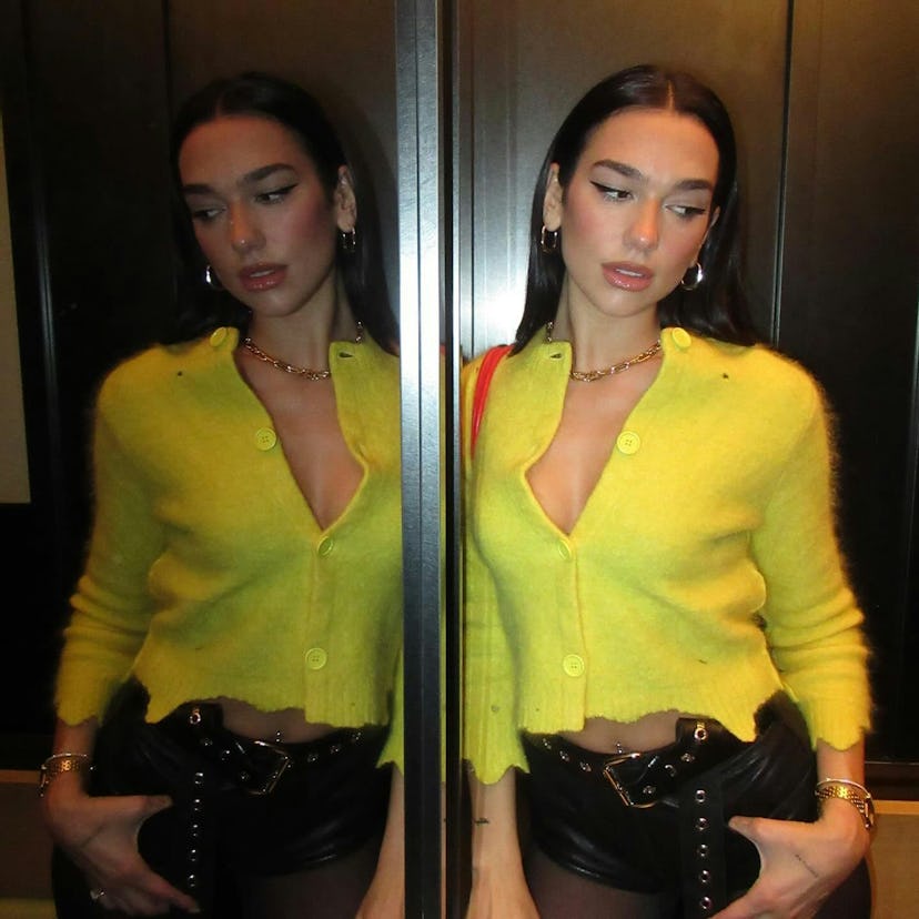 Dua Lipa forgot to wear pants in Kuala Lumpur.