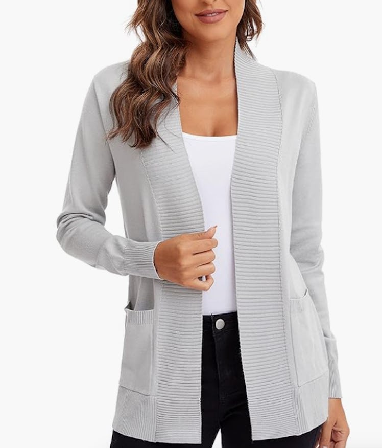 Urban Coco Lightweight Open Front Cardigan