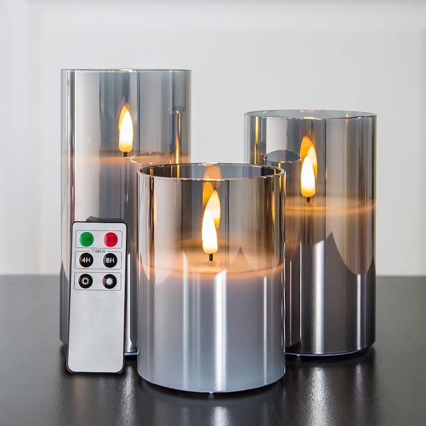 Eywamage Flameless Candles (3-Piece Set)