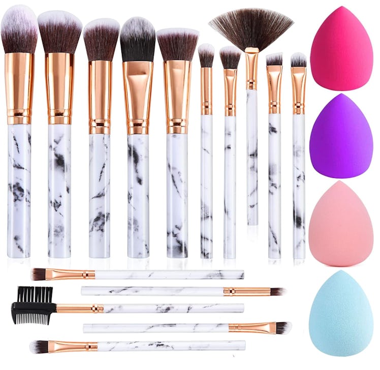 DUAIU Makeup Brushes (Set of 15)