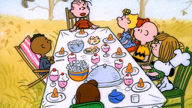 'A Charlie Brown Thanksgiving' is a holiday classic.