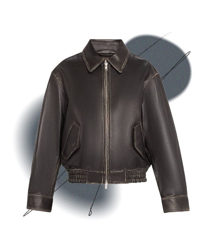 Dunst Blouson Leather Jacket