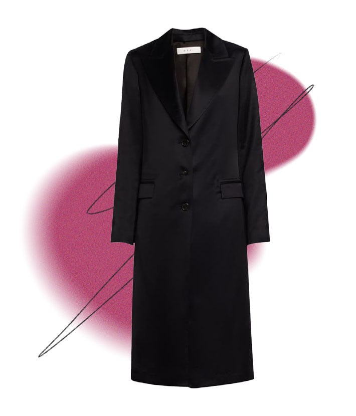 A.L.C. Jude Satin Coat