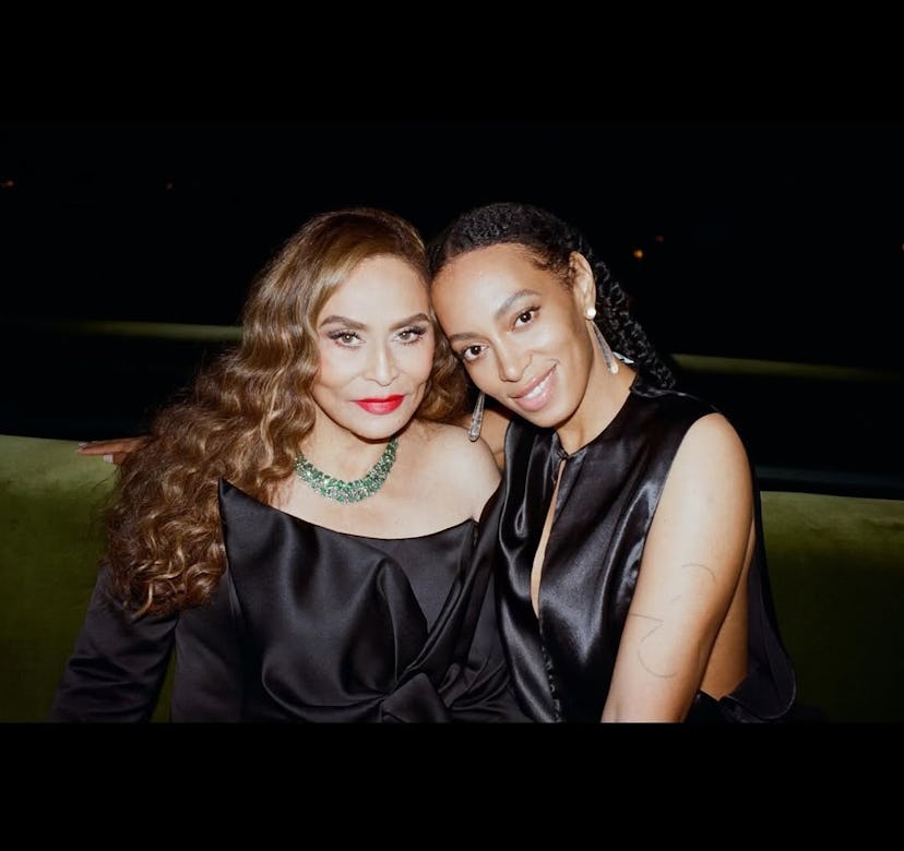 Tina and Solange Knowles Gucci holiday campaign