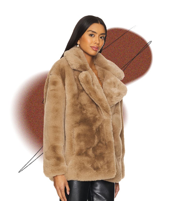 BLANKNYC Faux Fur Coat