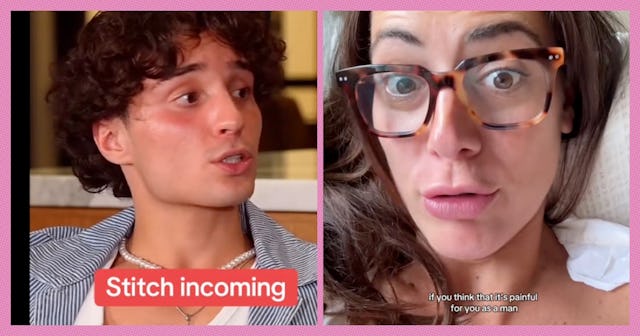 A man complained about feeling his partner's IUD, and women aren't having it.