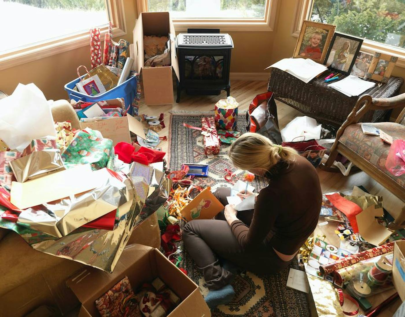 I'm So Over The Holiday Clutter