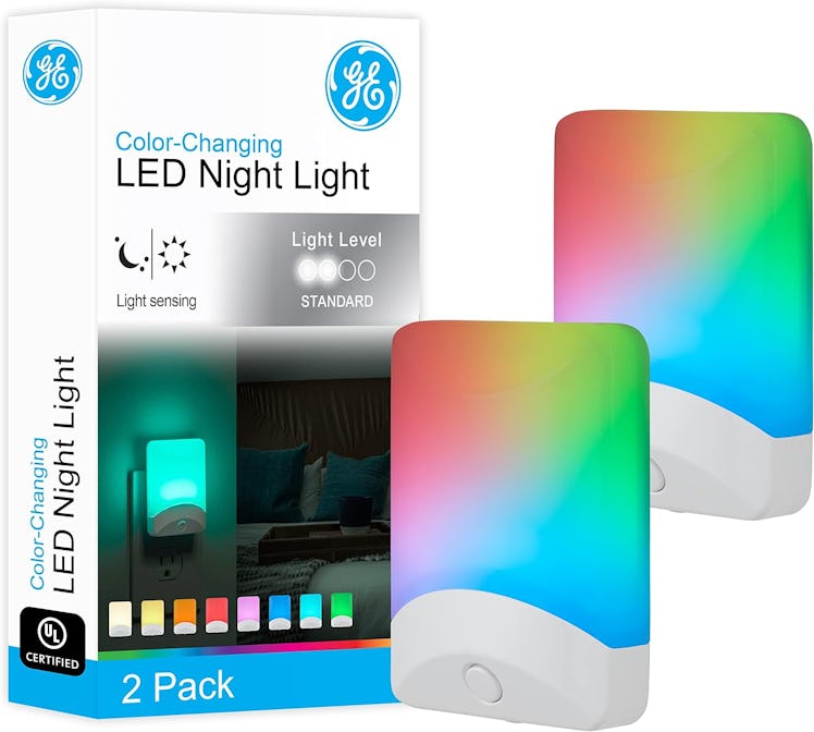 GE Color-Changing LED Night Lights (2-Pack)