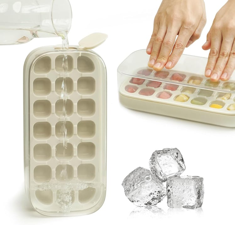 YJSTWXFP No-Touch Ice Cube Tray