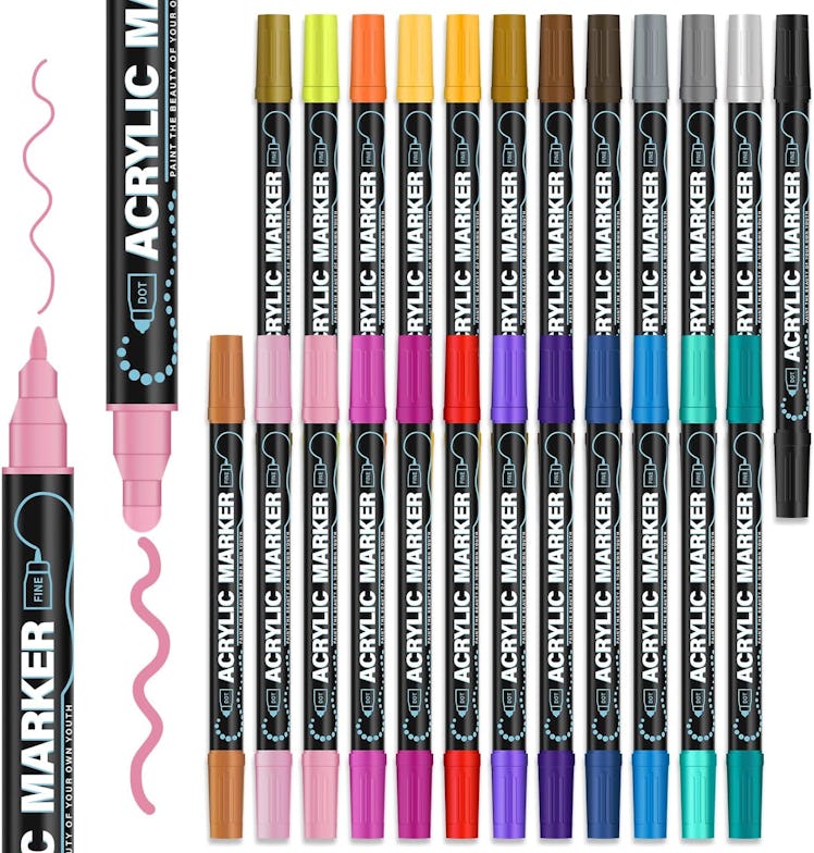 REALZEVA Paint Markers (24 Colors)