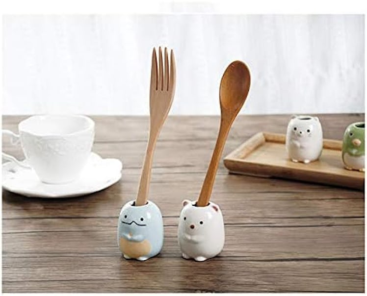 Tegg Mini Toothbrush Holders (4 Pieces)