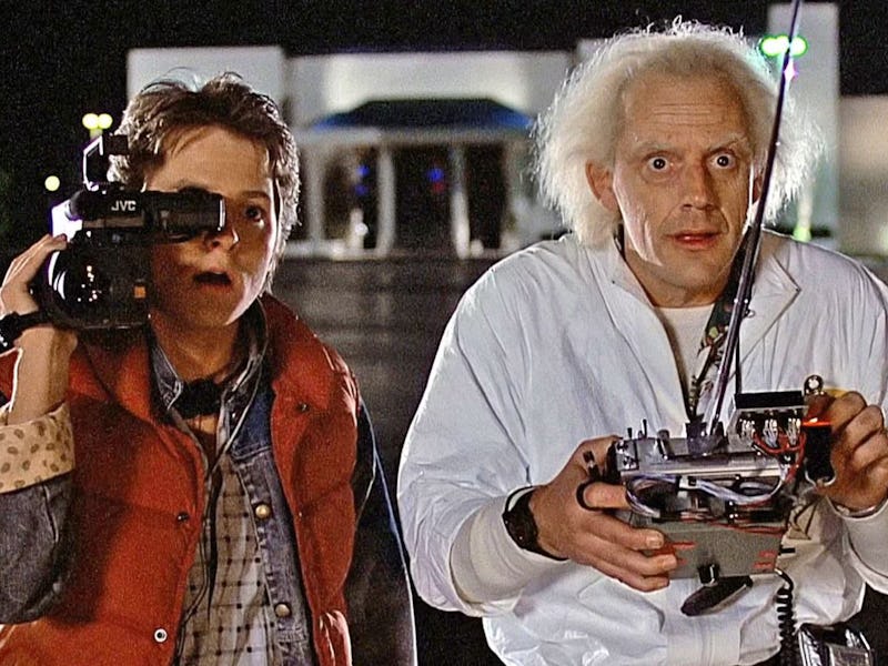 Marty McFly and Doc Brown