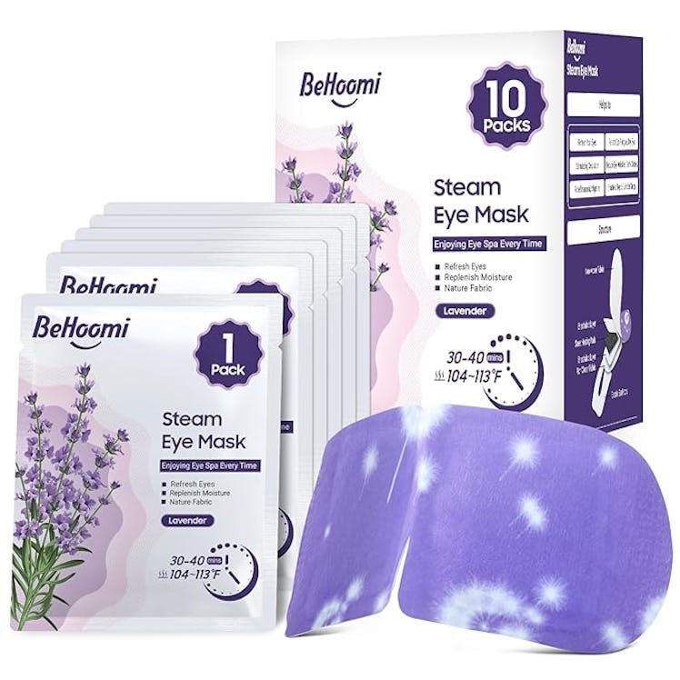 BeHoomi Steam Eye Masks (10-Pack)