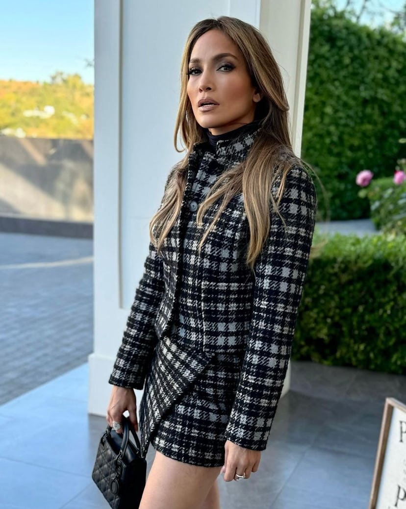 Jennifer Lopez in Dior.