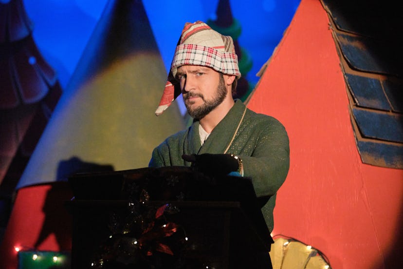 Tyler Hynes in Three Wiser Men and a Boy. Photo via Hallmark Media